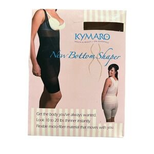 Kymaro Size XXL Black New Bottom Shaper Body Control New Open Box